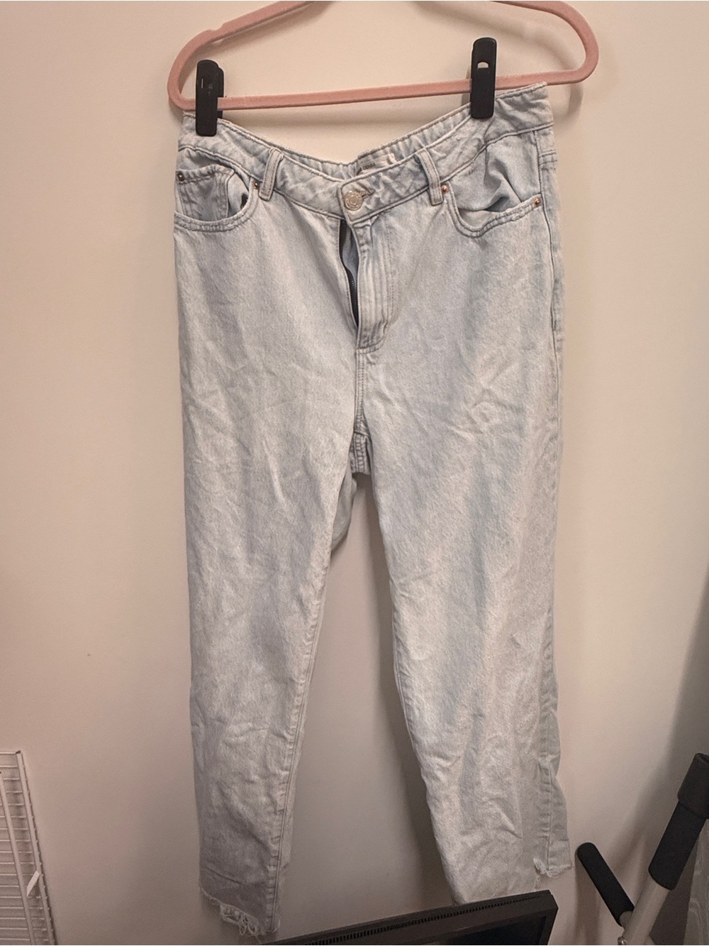 Garage Light Wash Flare Jeans